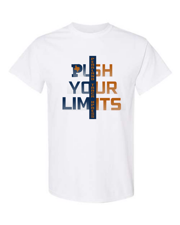 PTX - Push Your Limits Pearland Track Xpress- Navy & Orange