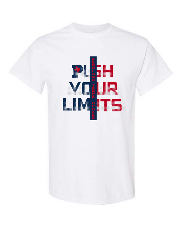 PTX - Push Your Limits Pearland Track Xpress- Navy & Red