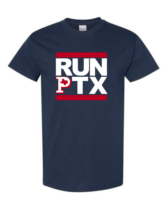 PTX- Run PTX Cotton  tee- Navy