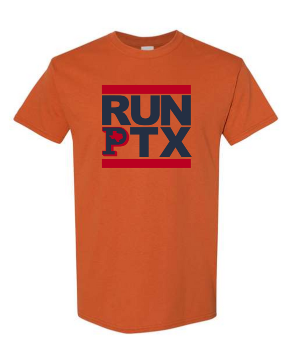 PTX- Run PTX Cotton  tee- Orange