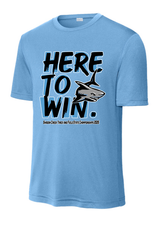Shadow Creek Sharks- State Track Performance Roster Tee 2025