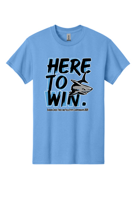 Shadow Creek Sharks- State Track Cotton Roster Tee 2025