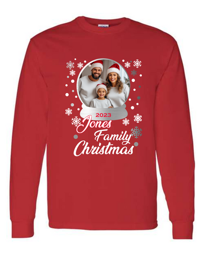 Christmas- Snowglobe Family Christmas Tee