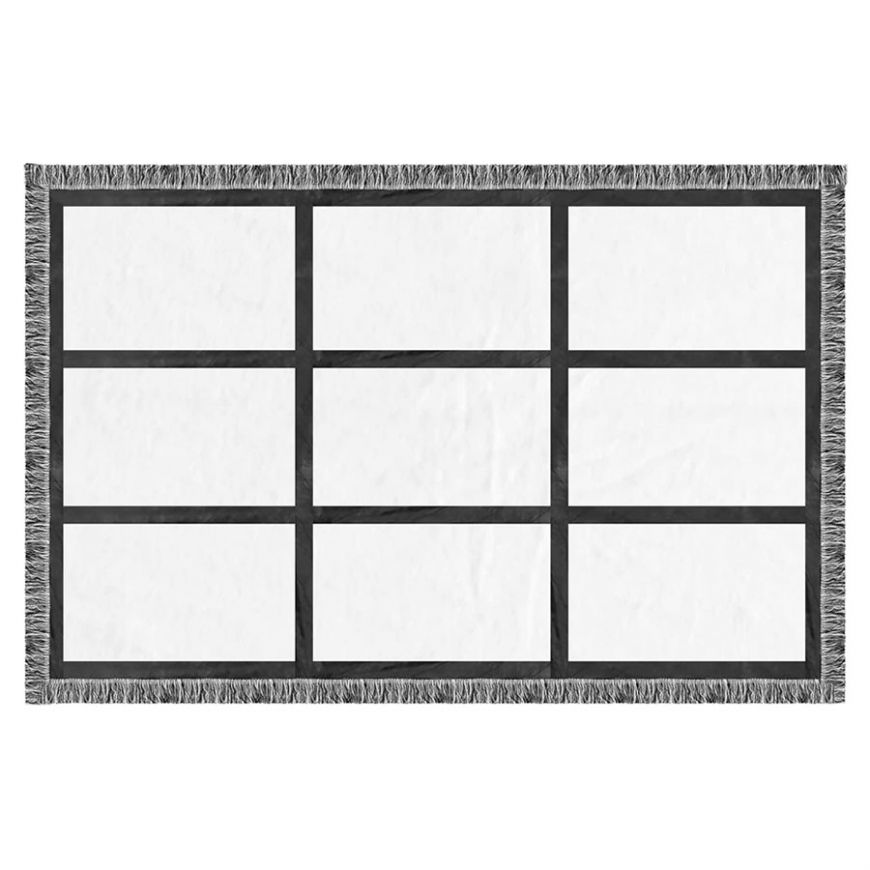 9 Panel Small Photo Blanket