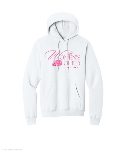 The Women's Guild- Cotton Fleece Hoodie - White