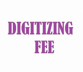 Logo Digitizing Fee