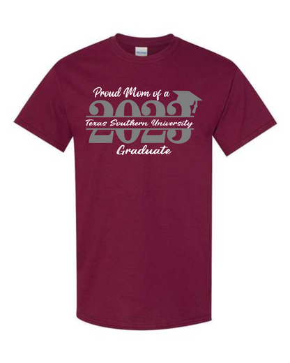 Graduate Tee- Split Number Design