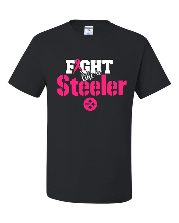 Fight Like a Steeler Breast Cancer Tee