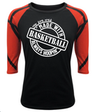 Basketball Raglan -Made With Basketball