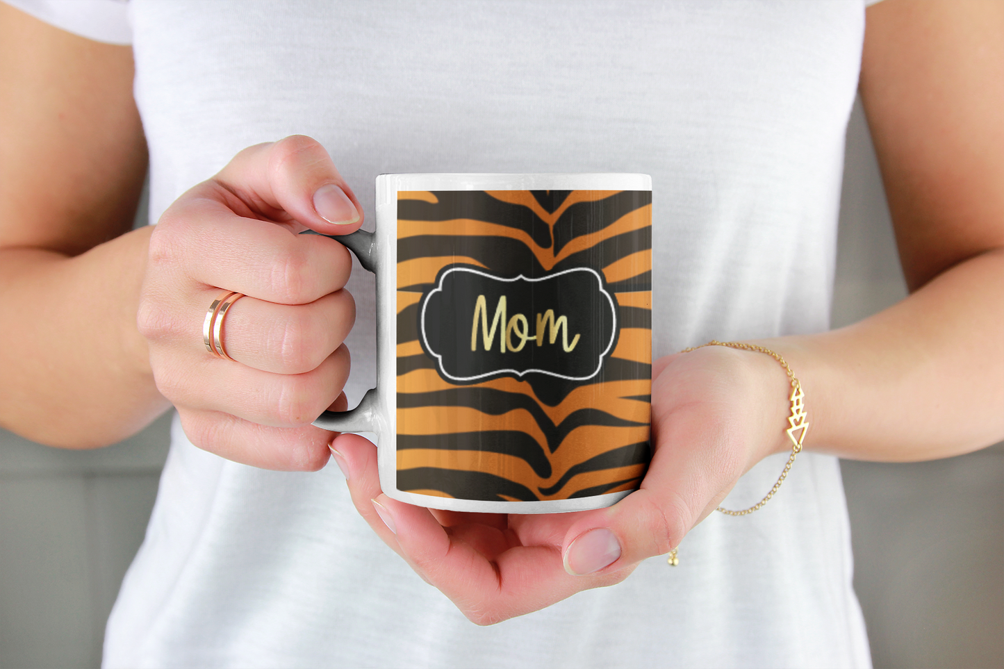 11 oz  Mug Tiger Print