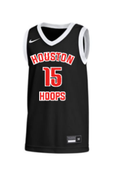 Hoops Custom Jersey  Shirt  Front 2 Color Print