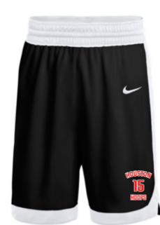 Hoops Custom Jersey Shorts 2 Color Print