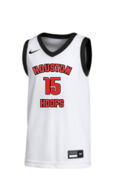Hoops Custom Jersey  Shirt  Front 2 Color Print