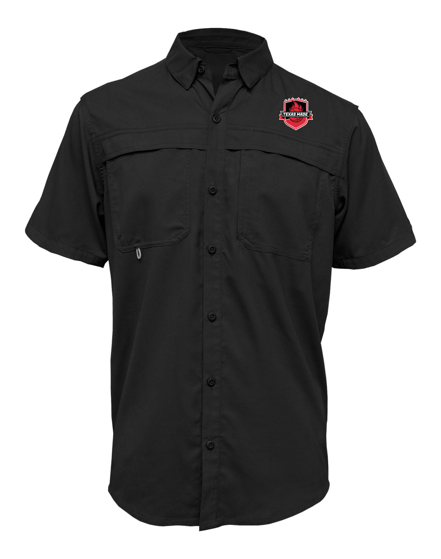 TX Made- Black Fishing Shirt