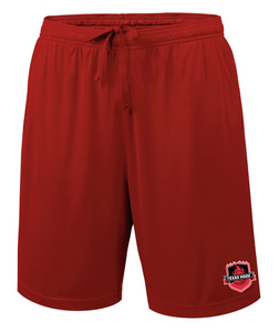 TX Made- Red - 7" Mens  Pocketed Shorts