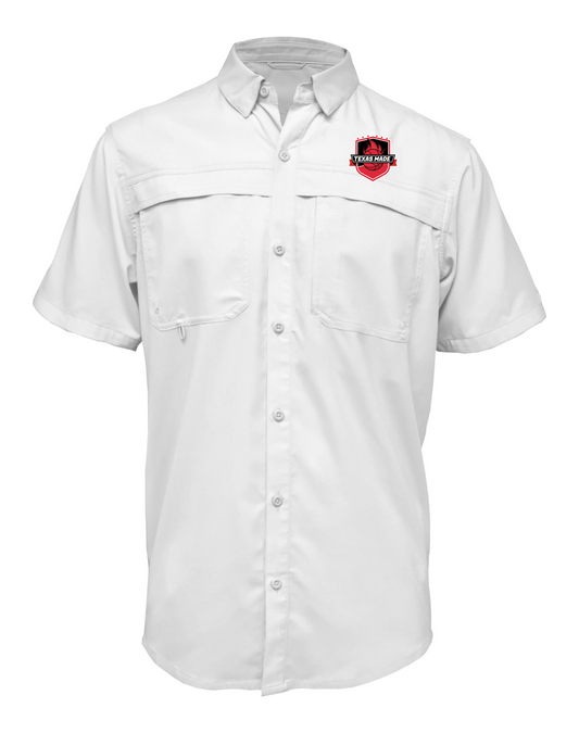 TX Made- White Fishing Shirt